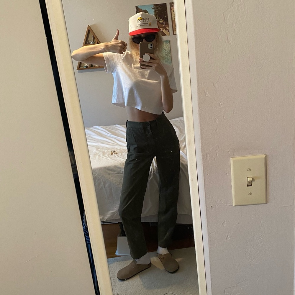 Madewell vintage straight workwear pant
